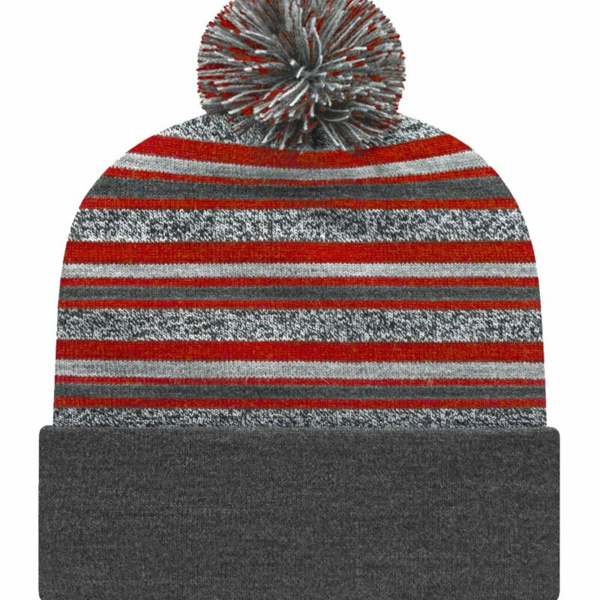 USA-Made Striped Beanie Thumbnail
