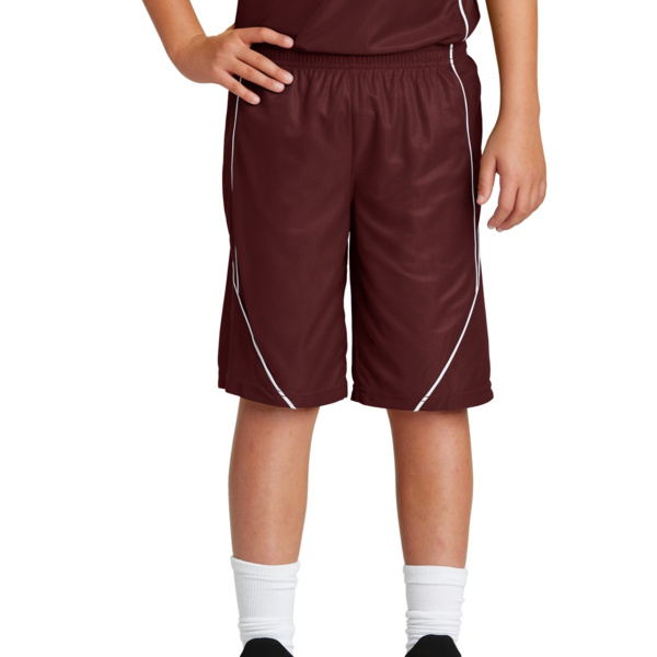 Youth PosiCharge ® Mesh Reversible Spliced Short Thumbnail
