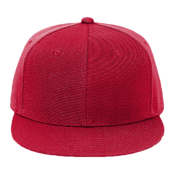 OTTO CAP "OTTO FIT" 6 Panel Mid Profile Flat Visor Baseball Cap Thumbnail