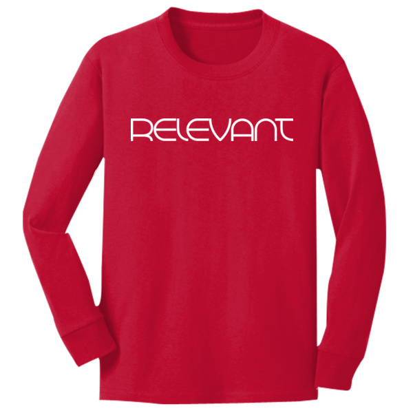 Relevant Engagement - Youth Long Sleeve Core Cotton Tee Thumbnail