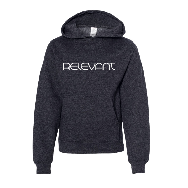 Relevant Engagement - Youth Midweight Hooded Sweatshirt Thumbnail